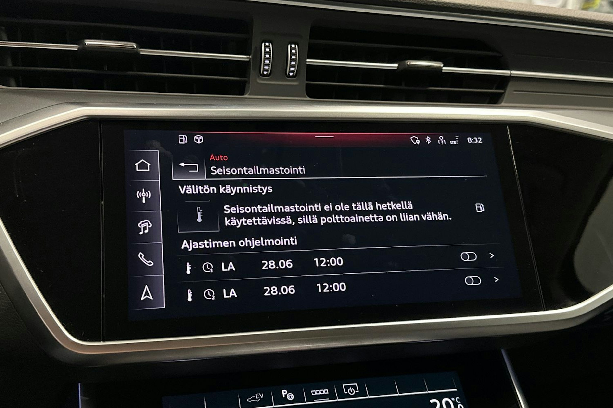 sininen Audi A6 2025 kuva 32.
