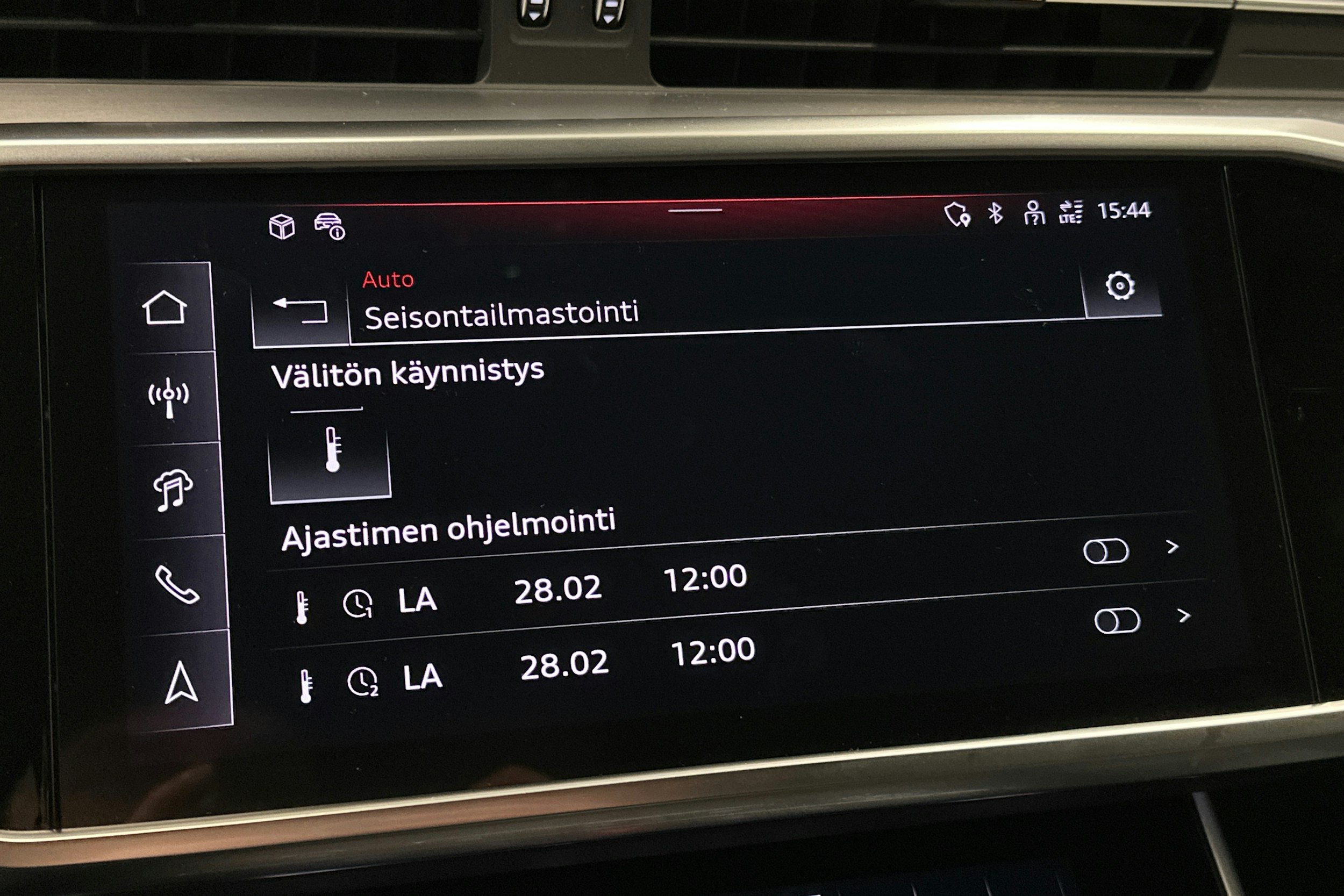 musta Audi A6 2025 kuva 28.