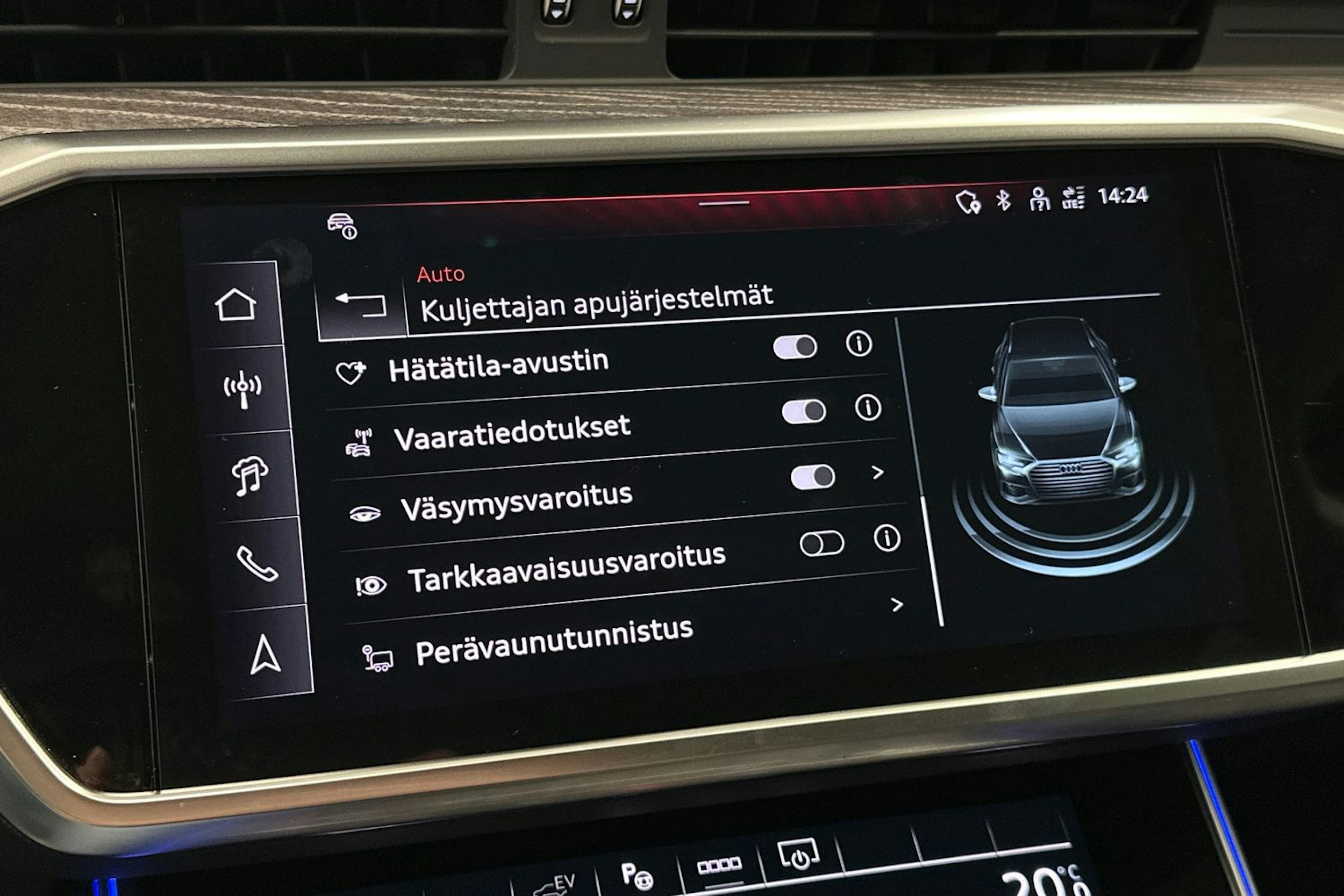 hopea Audi A6 2025 kuva 36.