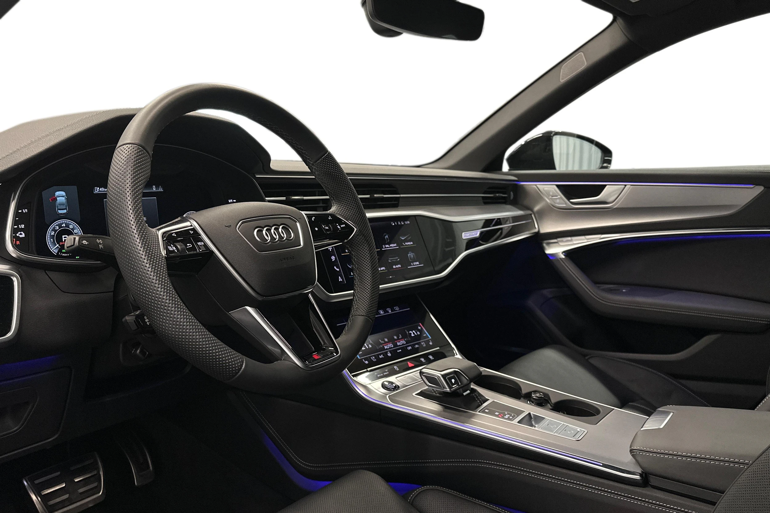 musta Audi A6 2025 kuva 8.