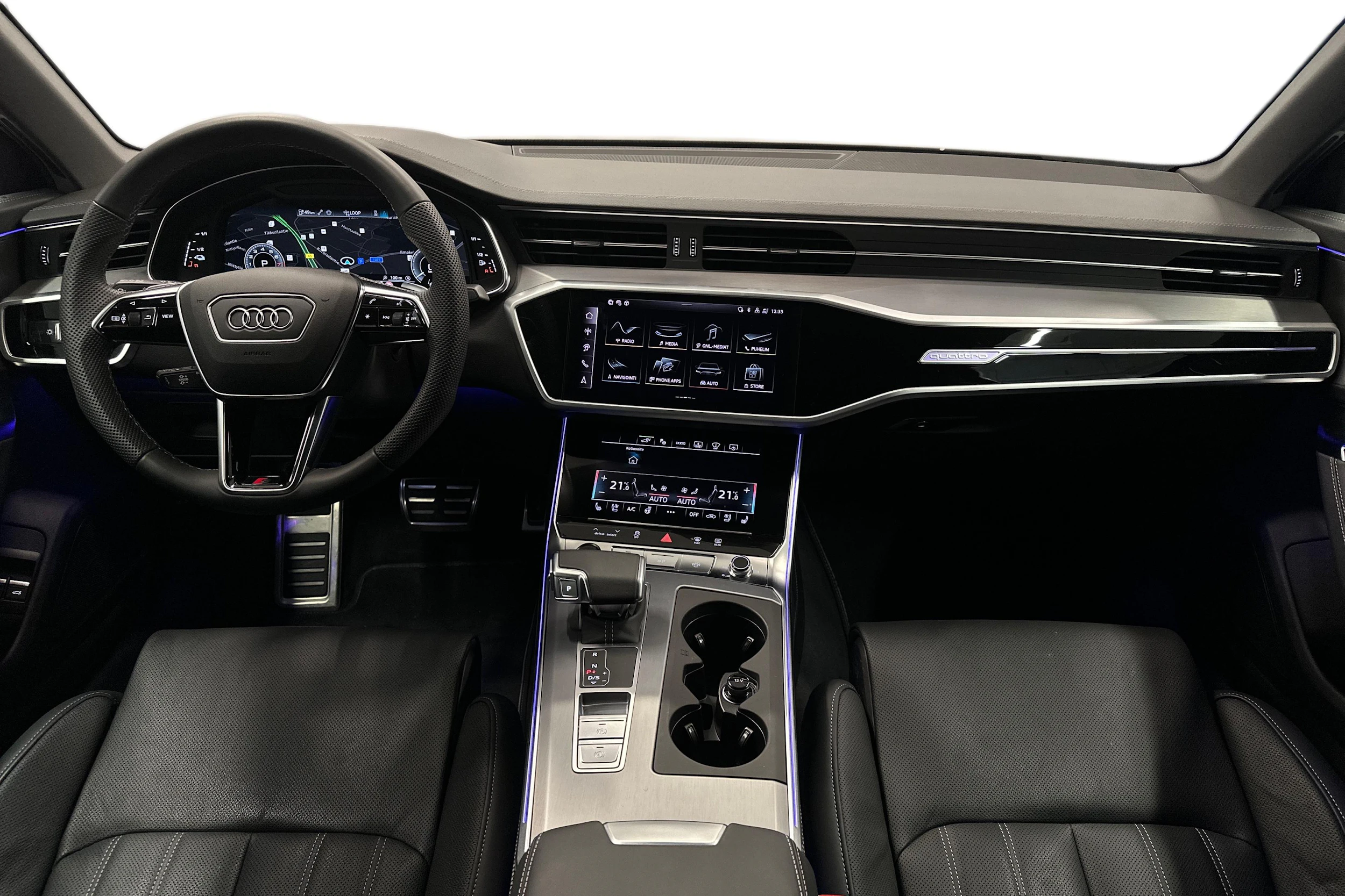 musta Audi A6 2025 kuva 9.