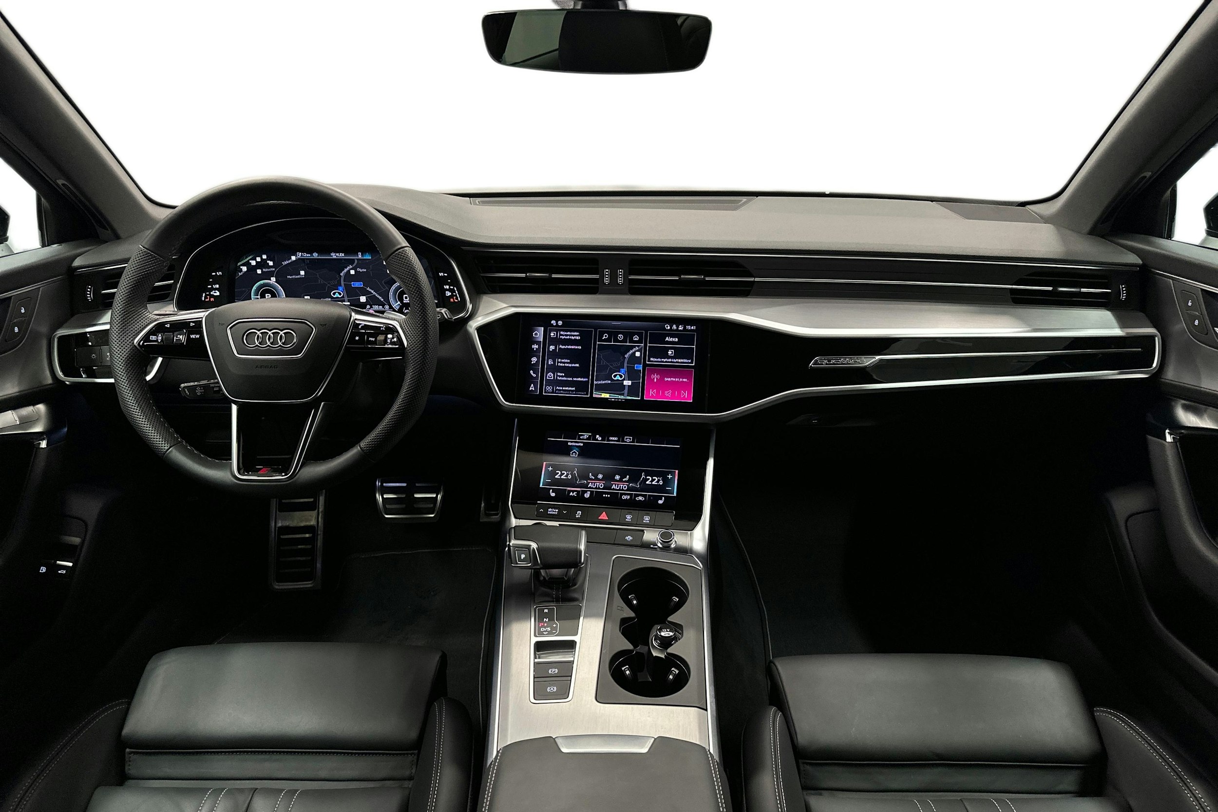 sininen Audi A6 2025 kuva 9.