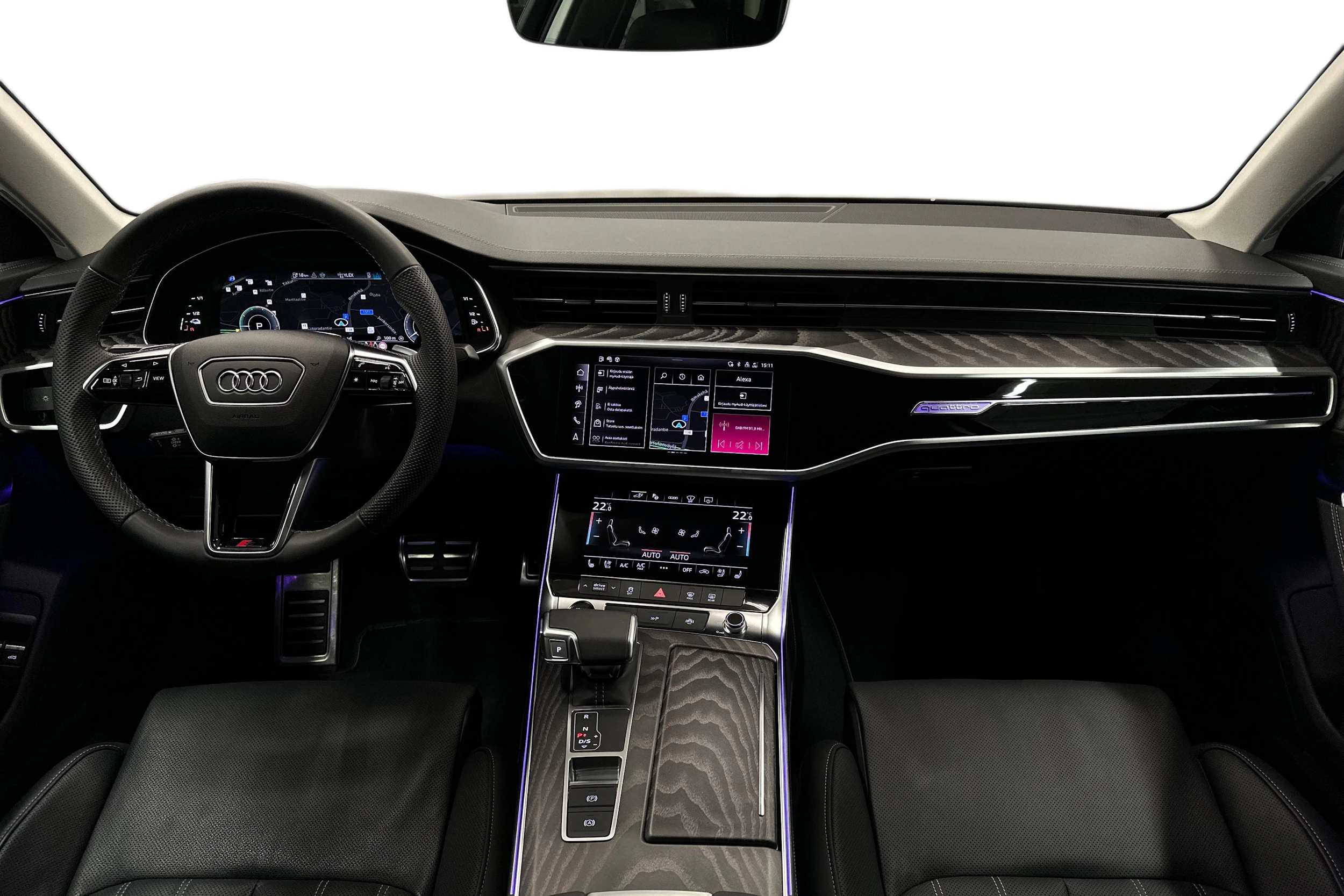 musta Audi A6 2025 kuva 7.