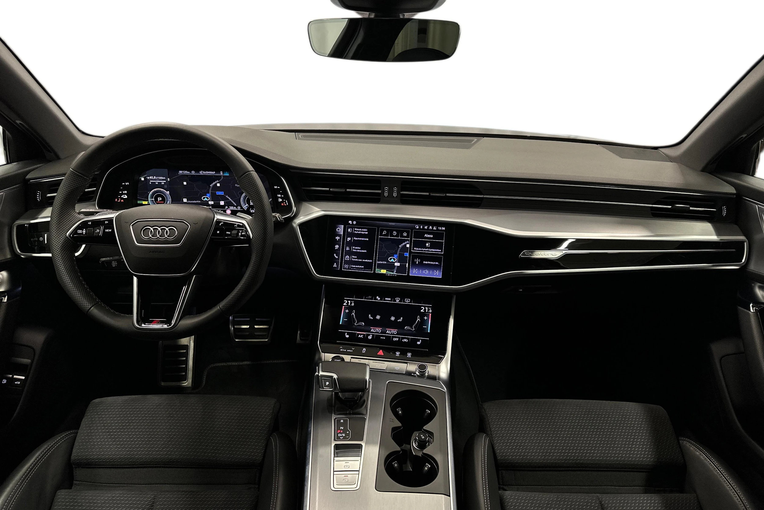 musta Audi A6 2025 kuva 7.