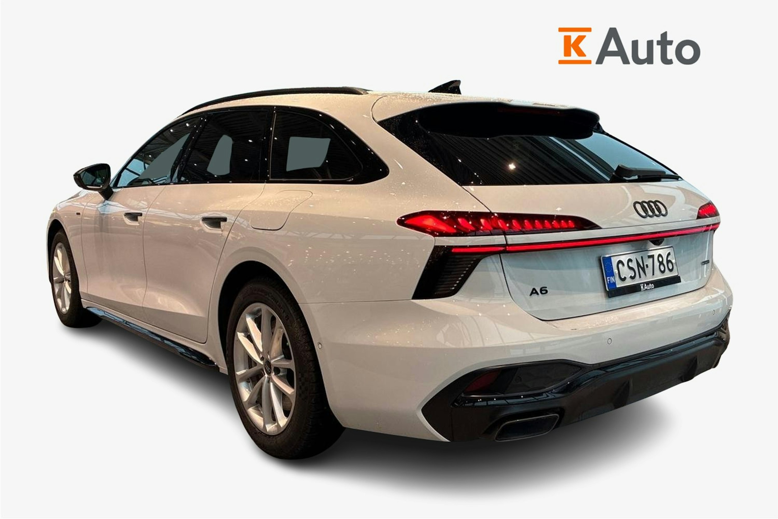 valkoinen Audi A6 2025 kuva 2.