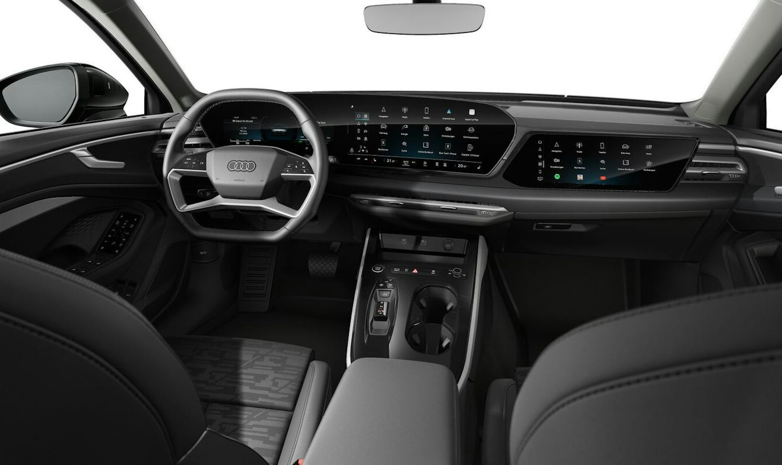 valkoinen Audi A6 2025 kuva 3.