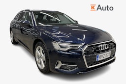 sininen Audi A6 2025 kuva 1.