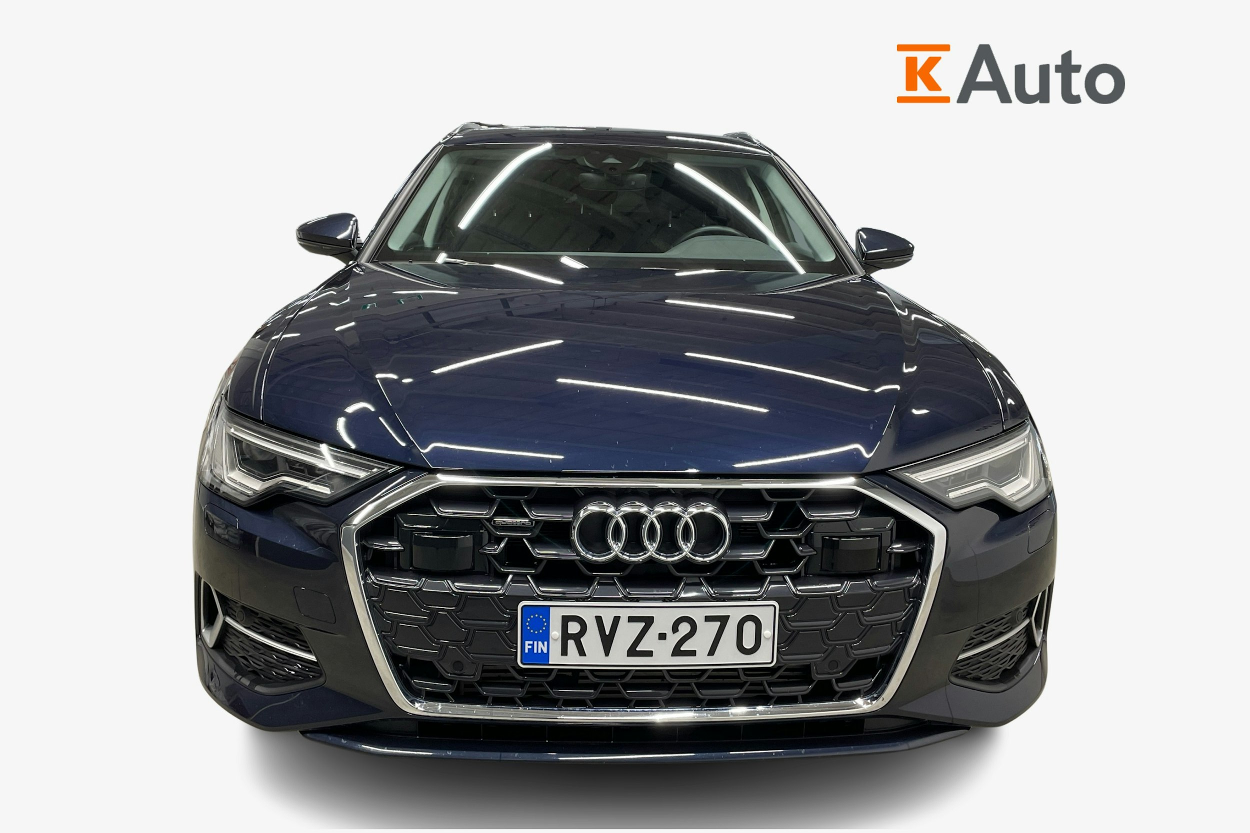 sininen Audi A6 2025 kuva 4.