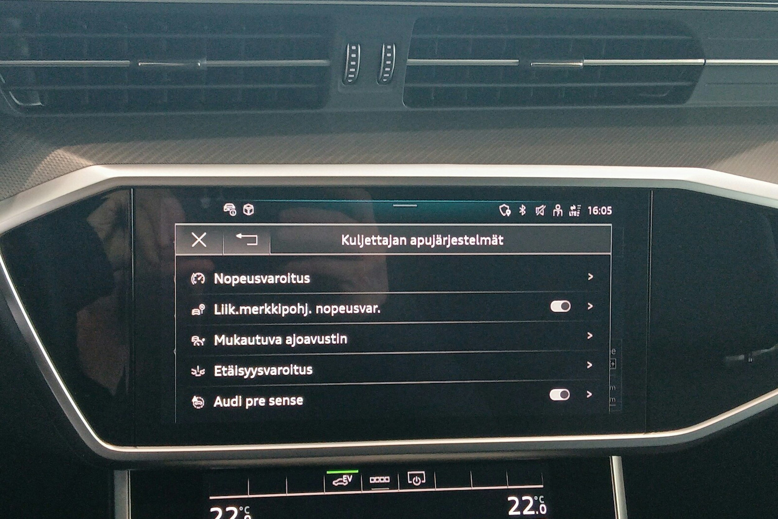 florett hopea Audi A6 2025 kuva 15.