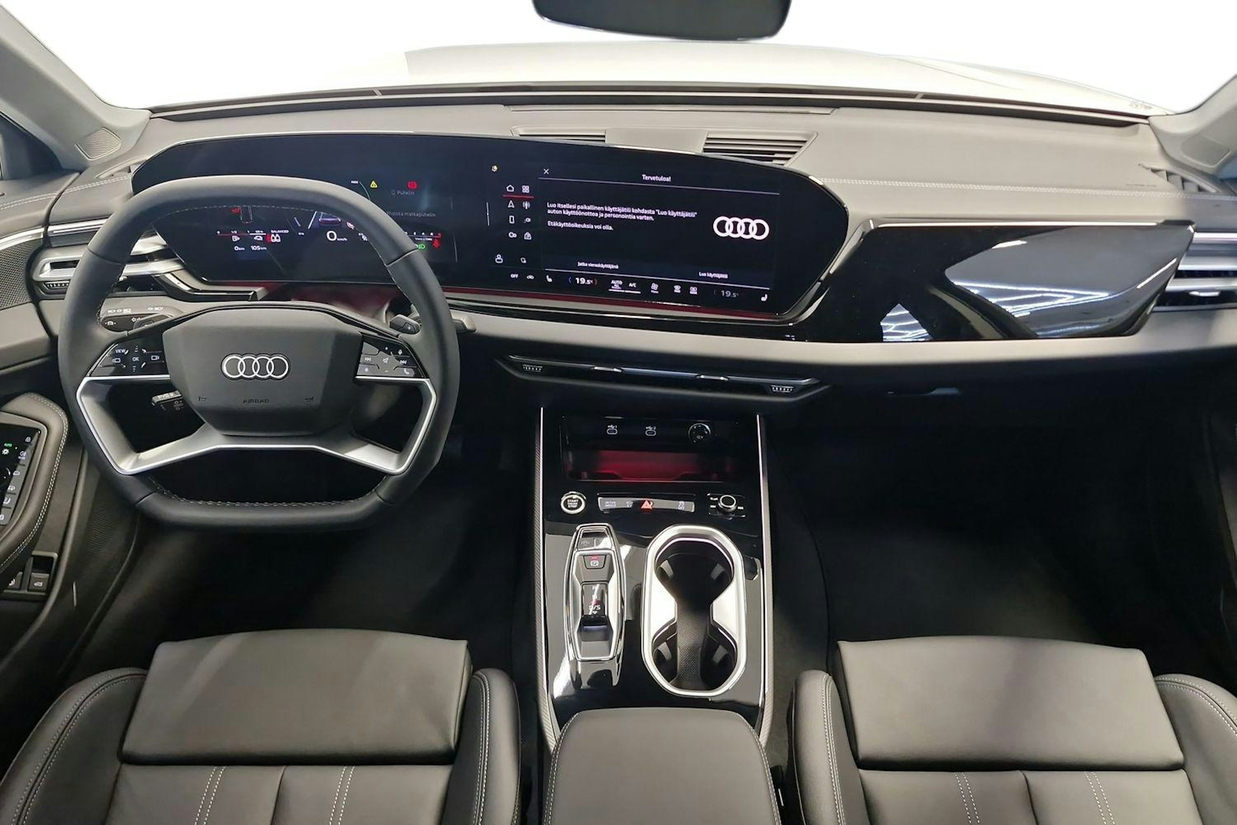 jäätikön valkoinen Audi A6 2025 kuva 2.