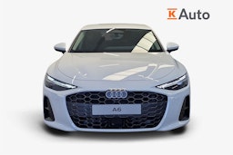 jäätikön valkoinen Audi A6 2025 kuva 14.