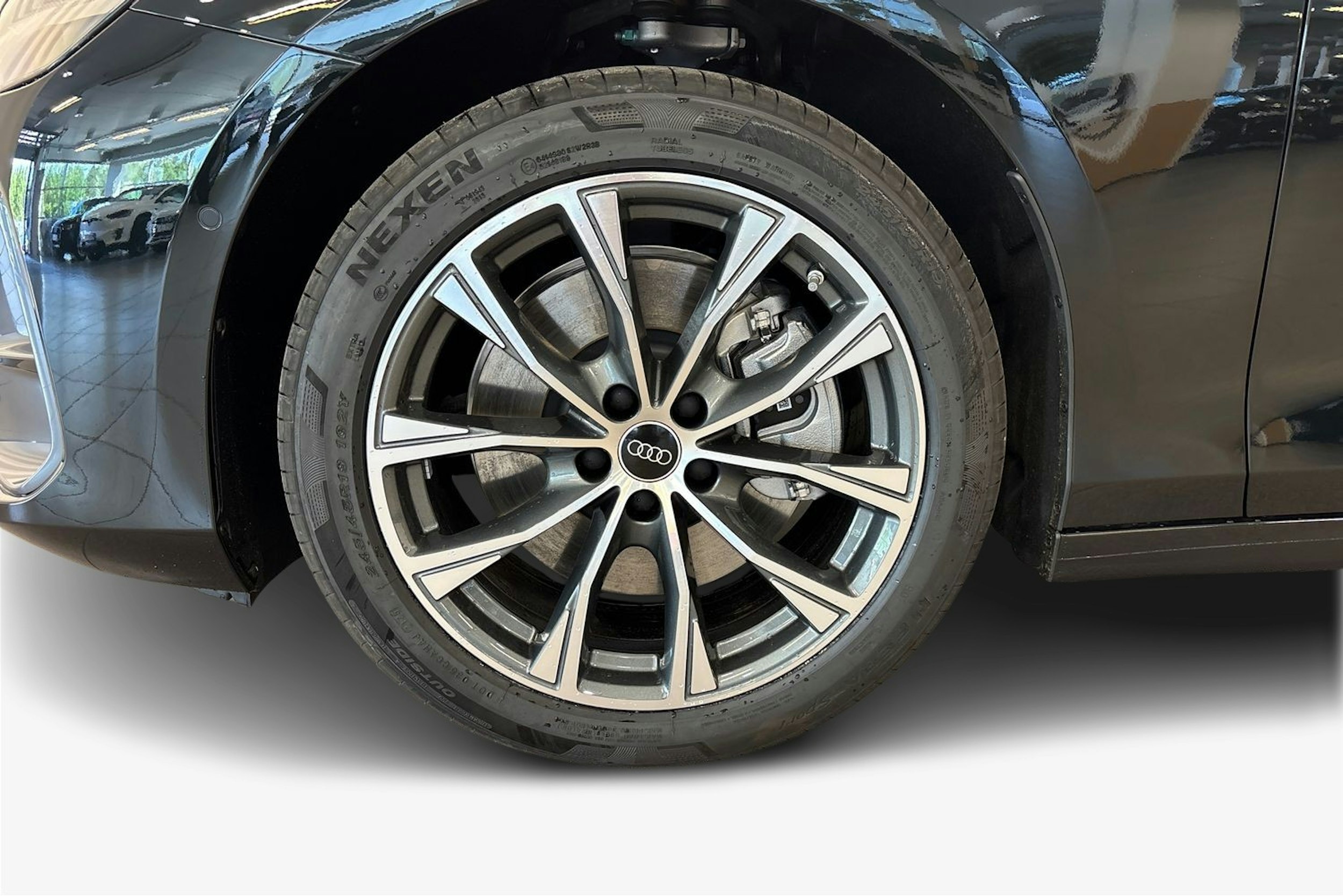 met. vihreä Audi A6 2025 kuva 8.
