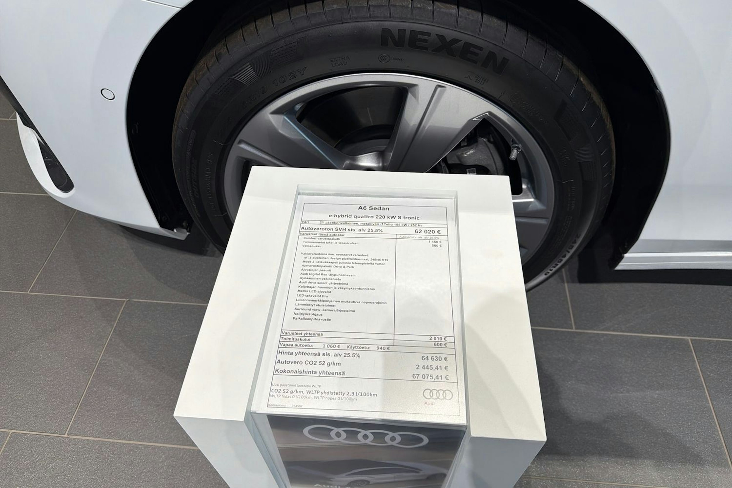 valkoinen Audi A6 2025 kuva 18.