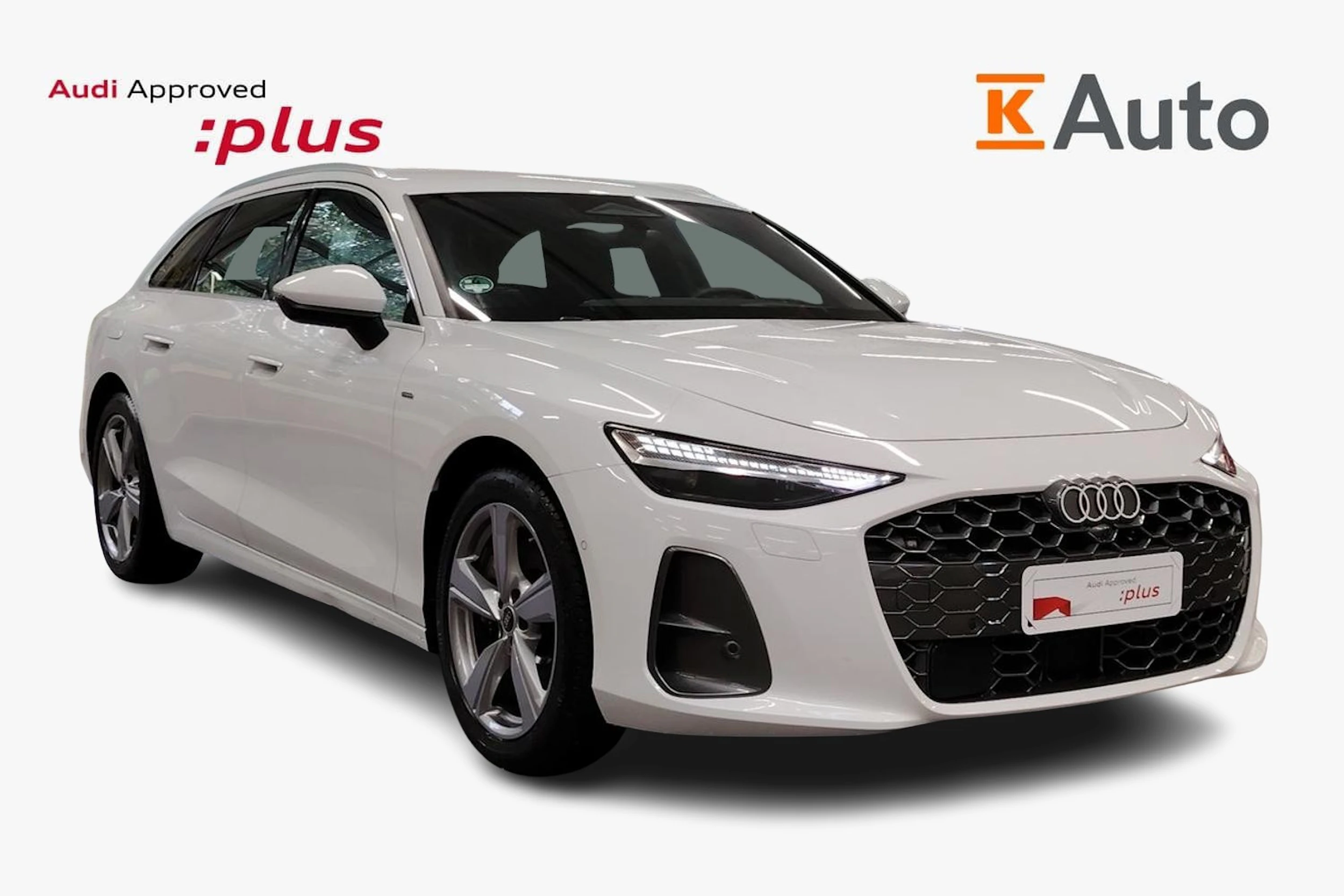 valkoinen Audi A6 2026 kuva 1.