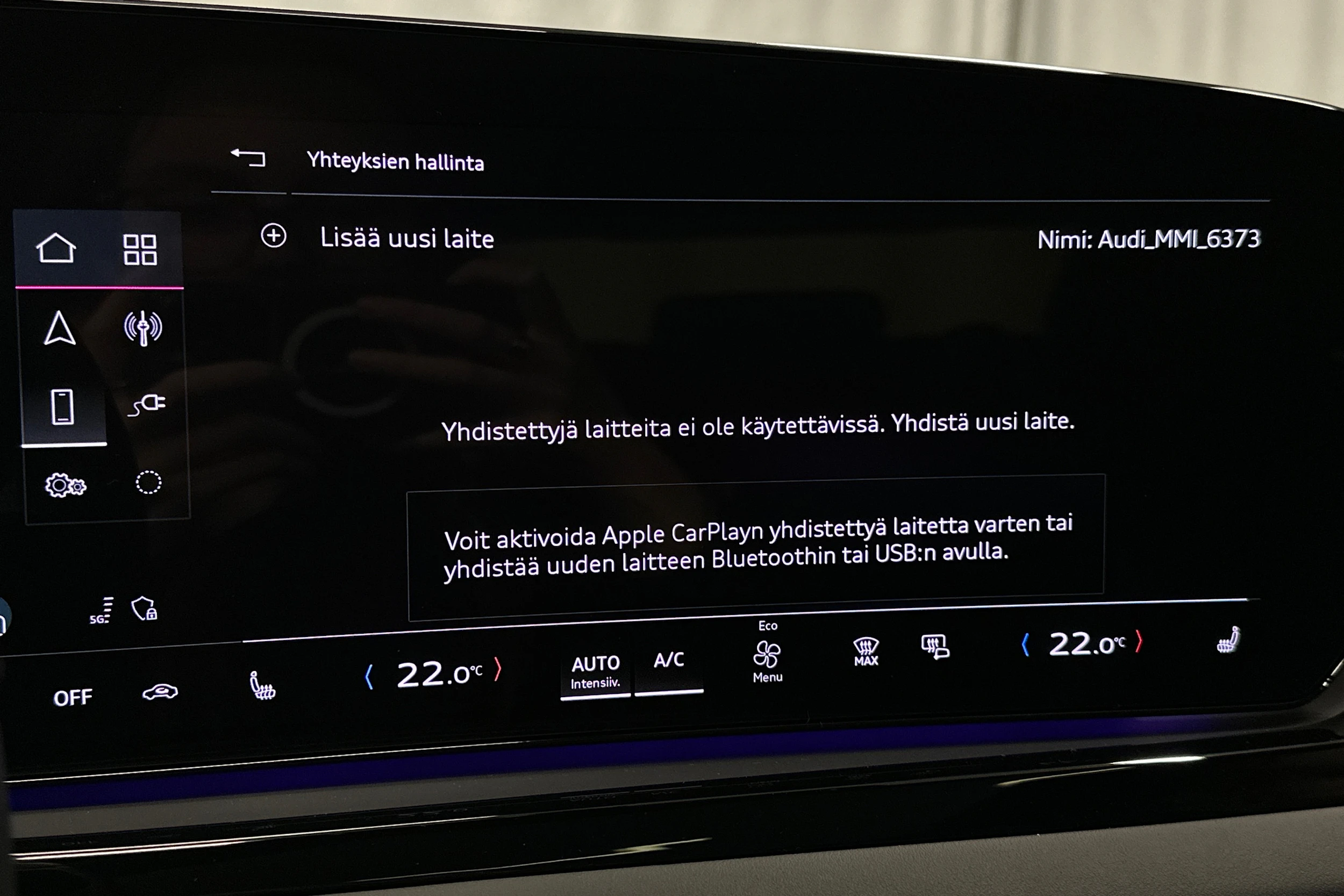 musta Audi A6 2026 kuva 21.