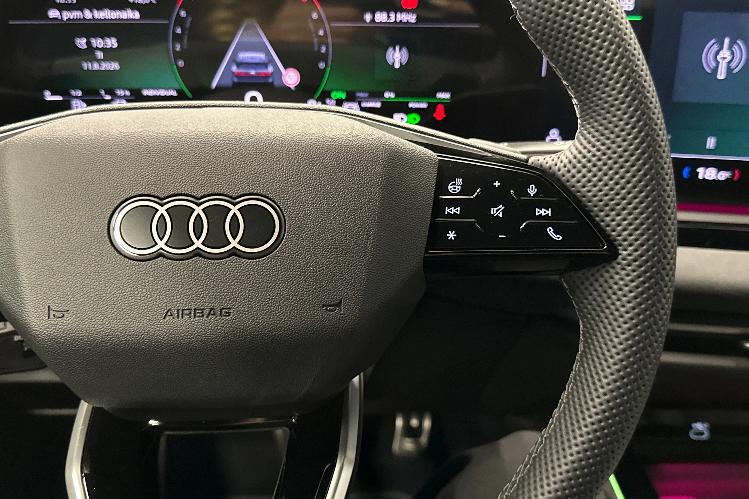 musta Audi A6 2026 kuva 12.
