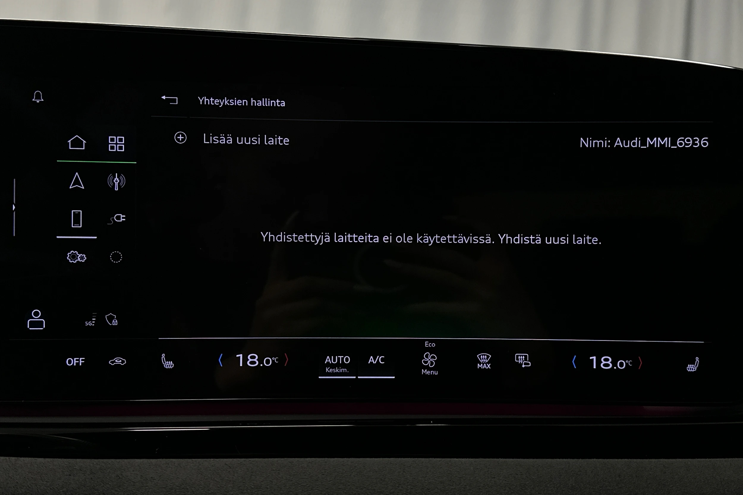 musta Audi A6 2026 kuva 21.