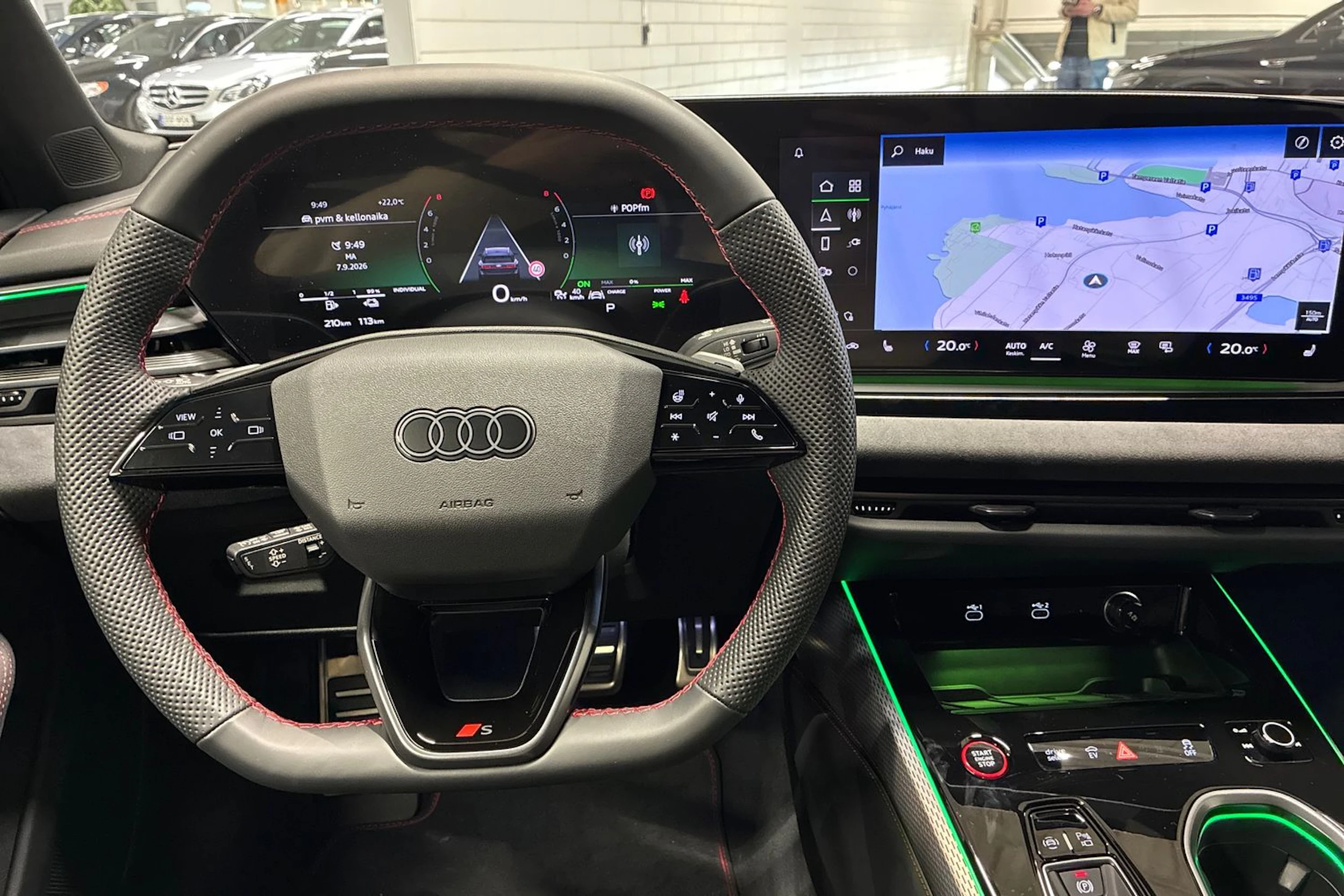 valkoinen Audi A6 2026 kuva 11.