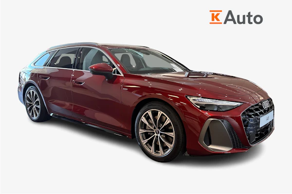 Audi A6 Avant e-hybrid quattro 220 kW  | Grenadine-punainen | Mukautuva ilmajousitus |Nahka-/keinonahkaverh|