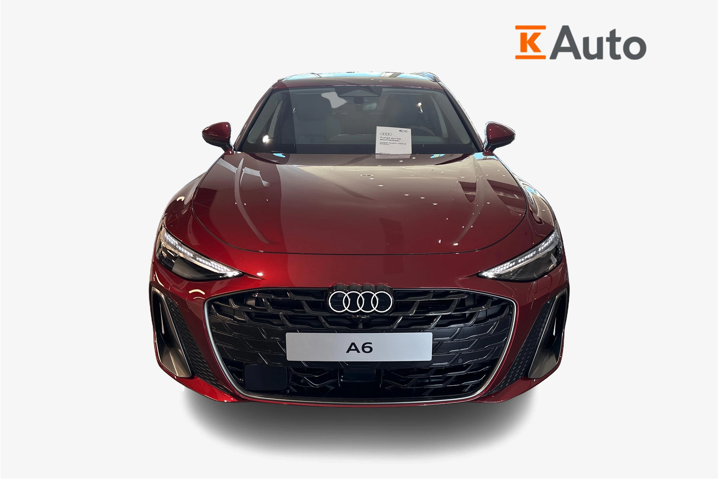 punainen Audi A6 2026 kuva 4.