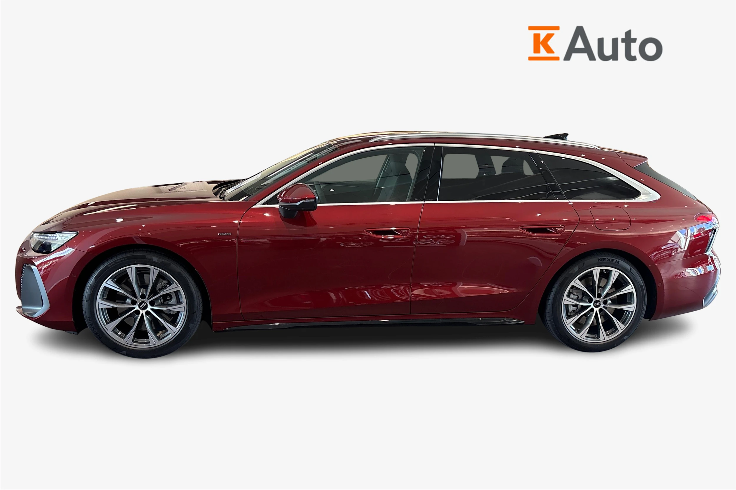 punainen Audi A6 2026 kuva 5.