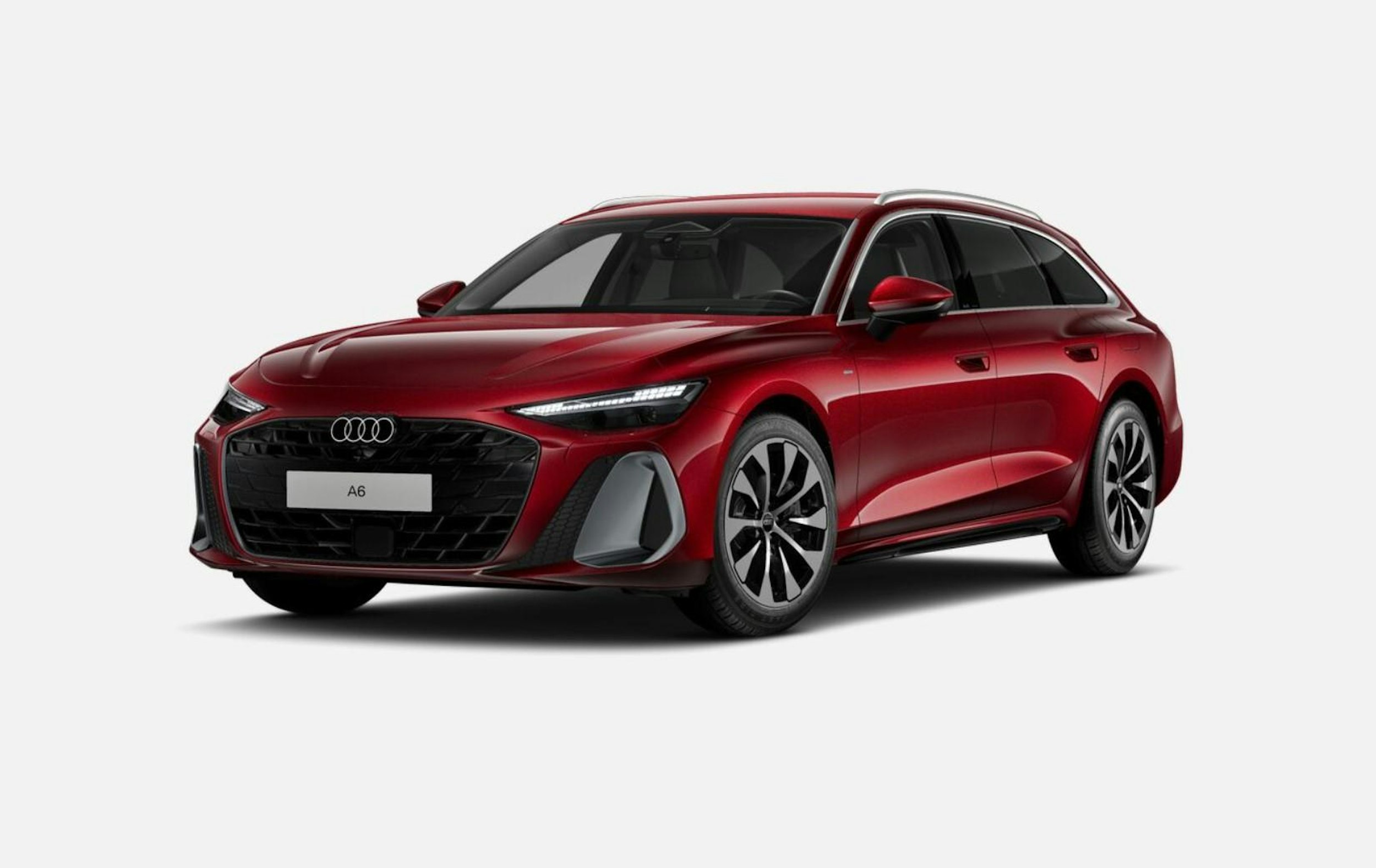 met. punainen Audi A6 2026 kuva 1.