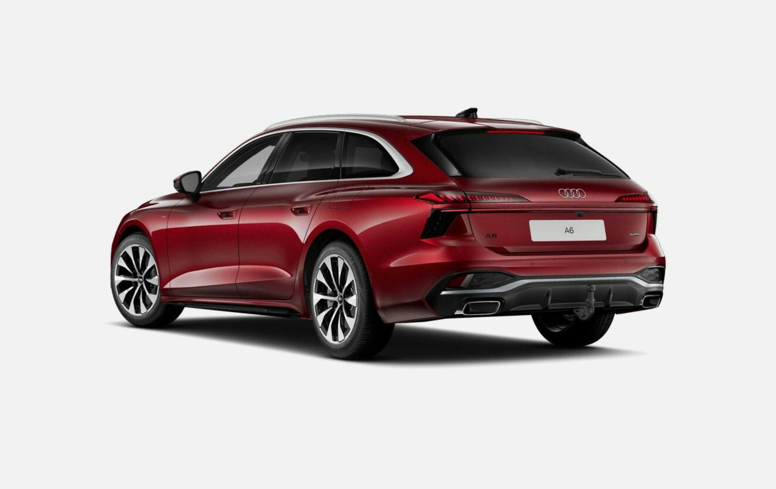 met. punainen Audi A6 2026 kuva 4.