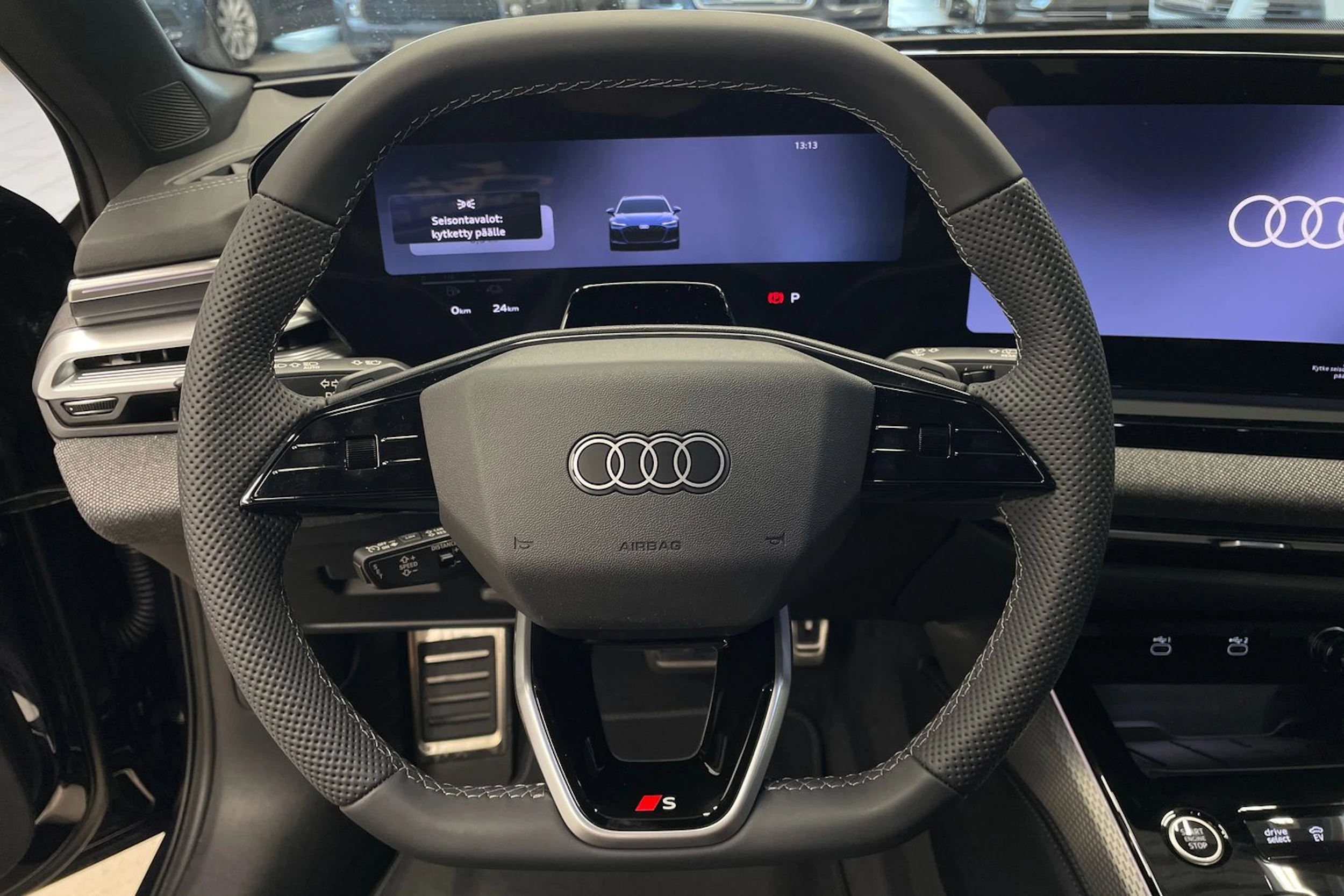 met. sininen Audi A6 2026 kuva 13.
