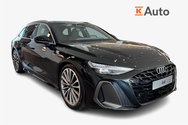 Audi A6 Avant e-hybrid quattro 220 kW  | Midnight-vihreä | Ilmajousitus | Panoraama-lasikatto | Vetokoukku |