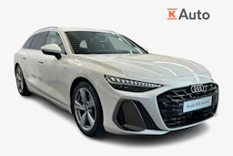 jäätikön valkoinen Audi A6 2026 kuva 1.