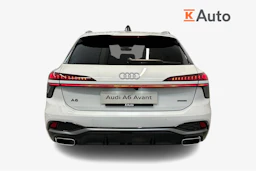 jäätikön valkoinen Audi A6 2026 kuva 3.