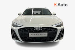 jäätikön valkoinen Audi A6 2026 kuva 4.