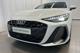 jäätikön valkoinen Audi A6 2026 kuva 36.