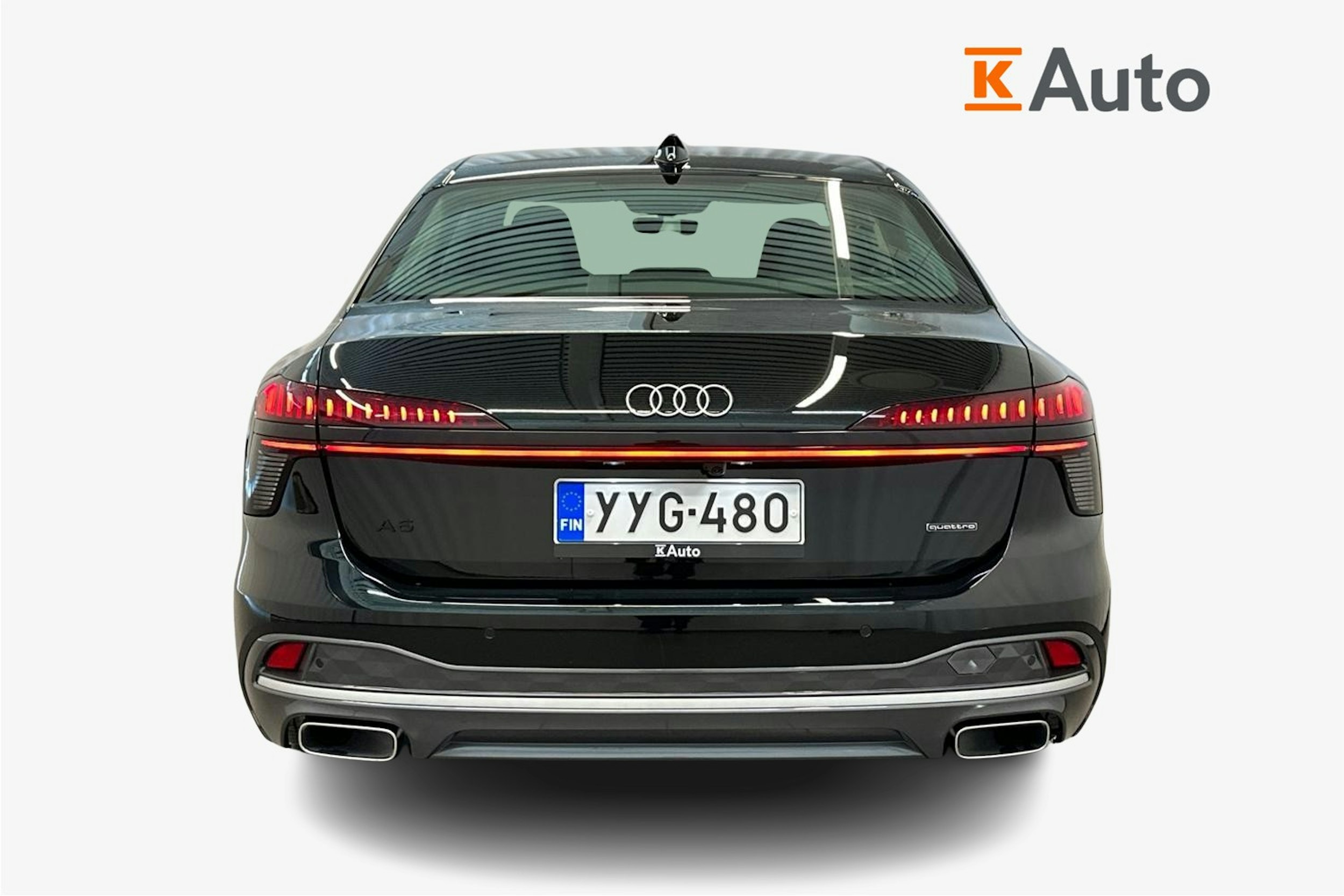musta Audi A6 2026 kuva 3.