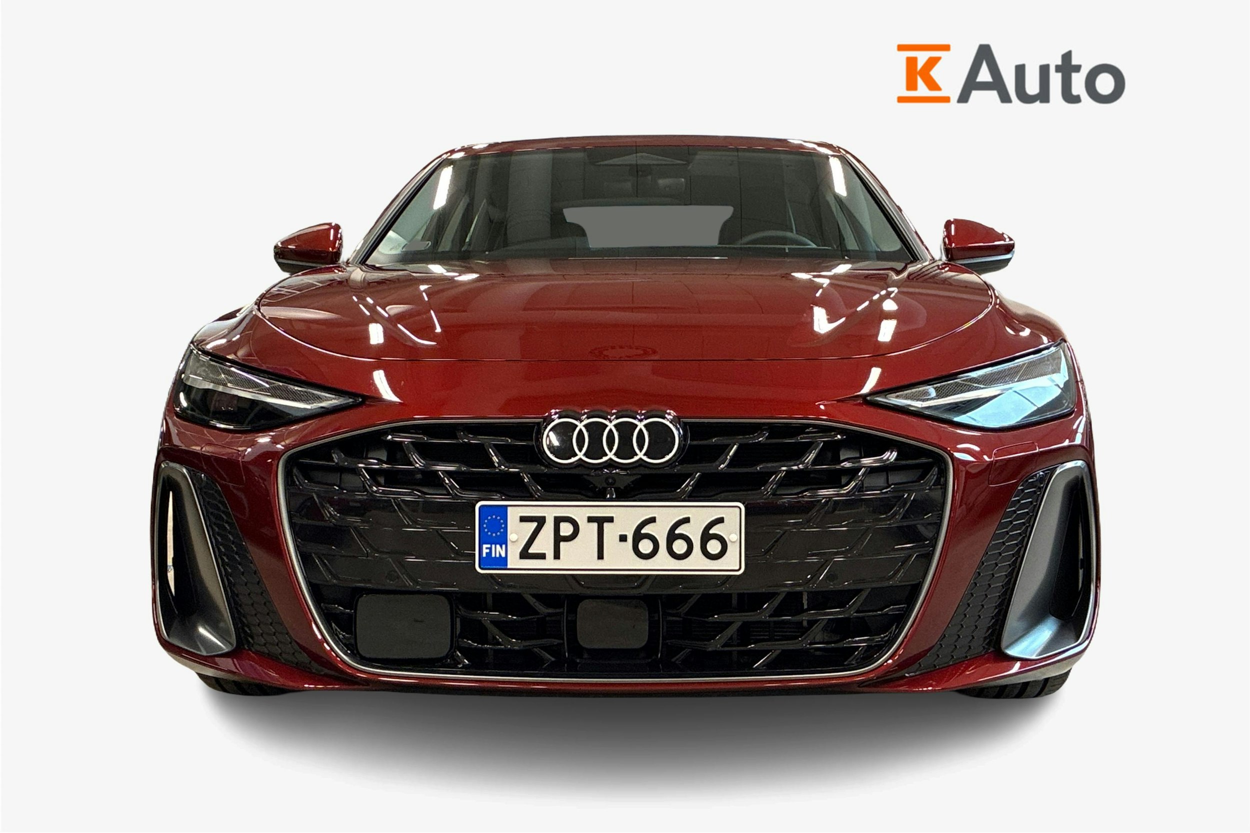 punainen Audi A6 2026 kuva 4.