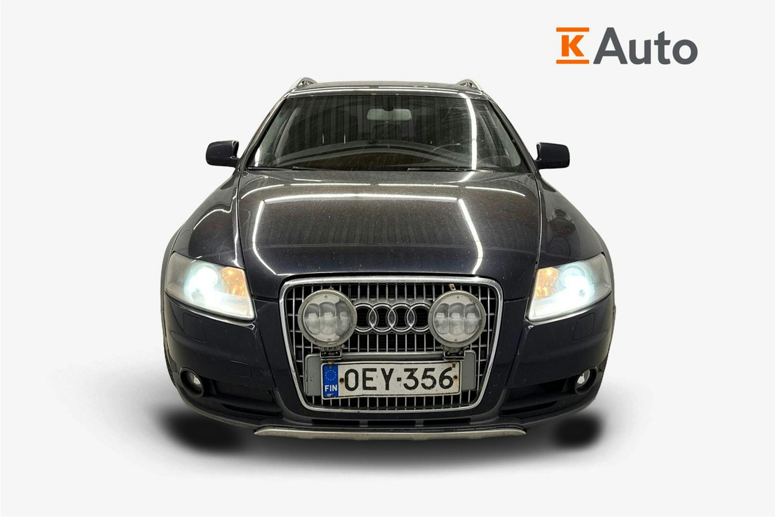 sininen Audi A6 allroad quattro 2006 kuva 5.