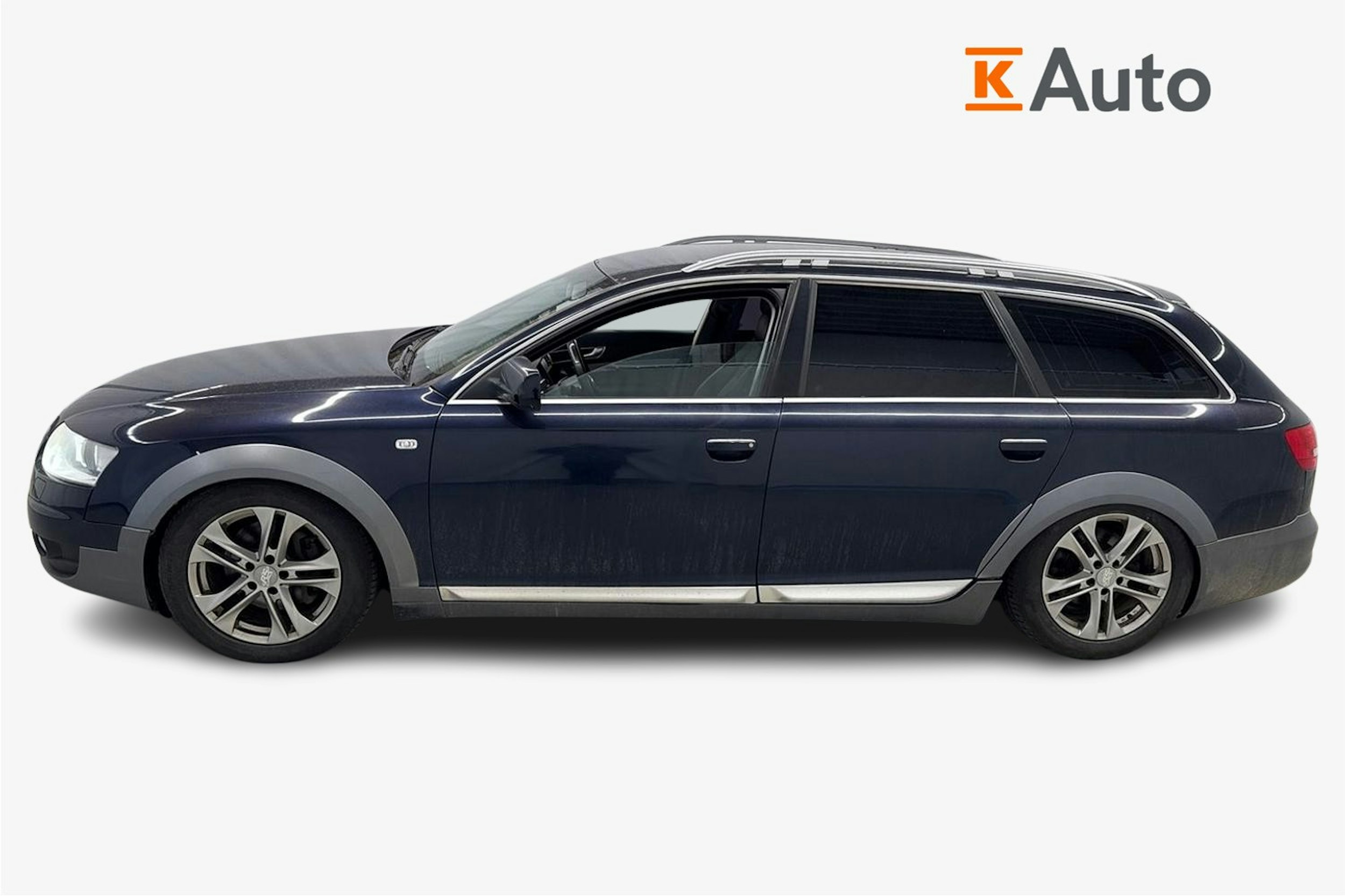 sininen Audi A6 allroad quattro 2006 kuva 6.