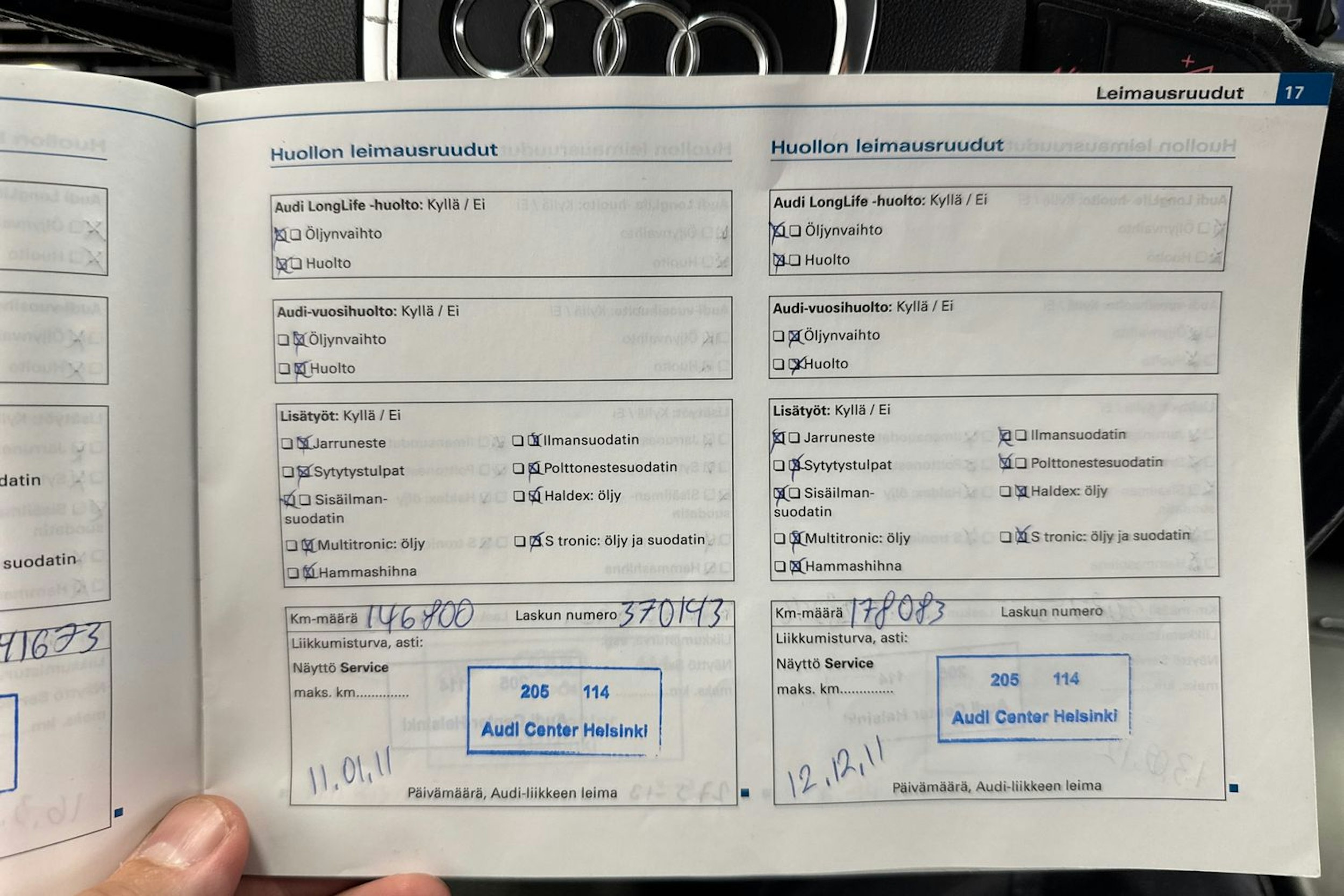 sininen Audi A6 allroad quattro 2006 kuva 22.