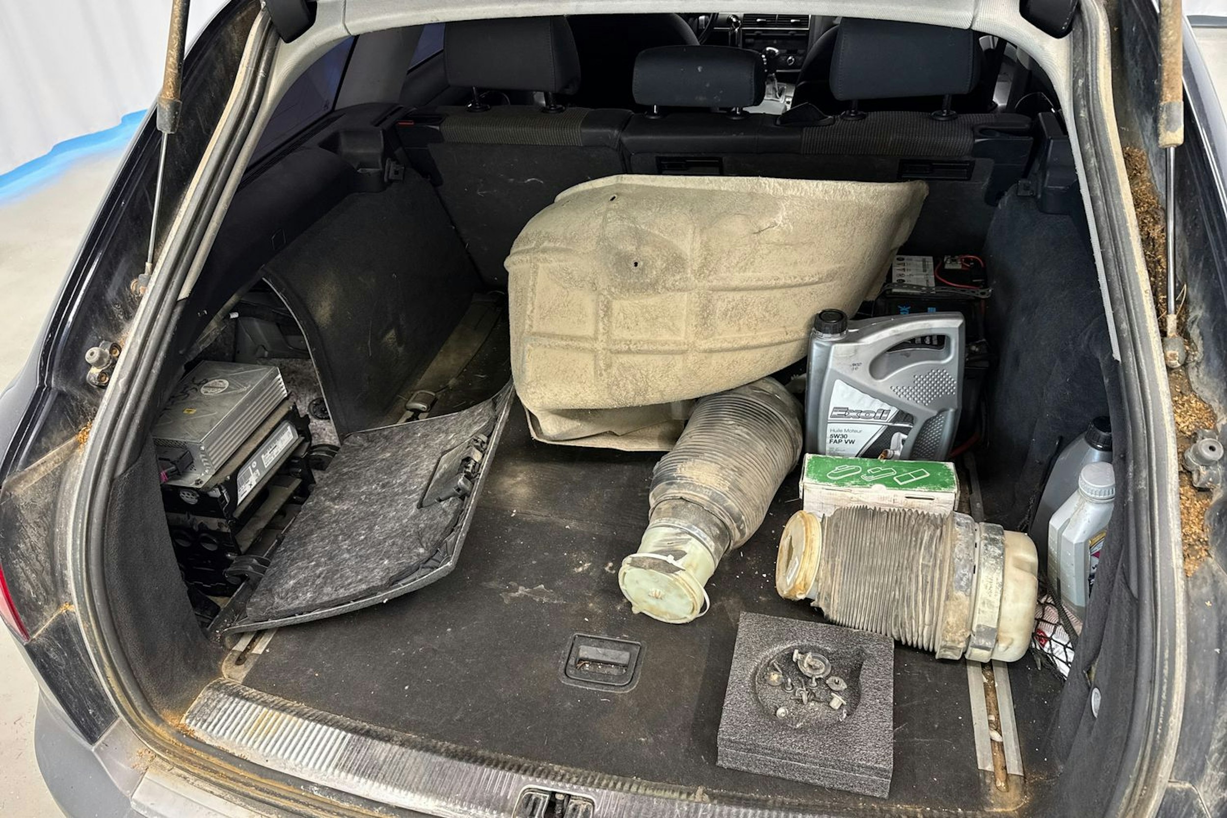 sininen Audi A6 allroad quattro 2006 kuva 37.