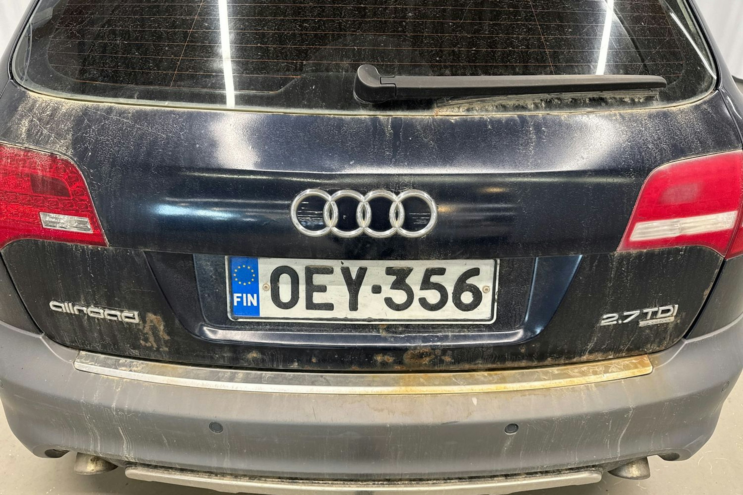 sininen Audi A6 allroad quattro 2006 kuva 38.