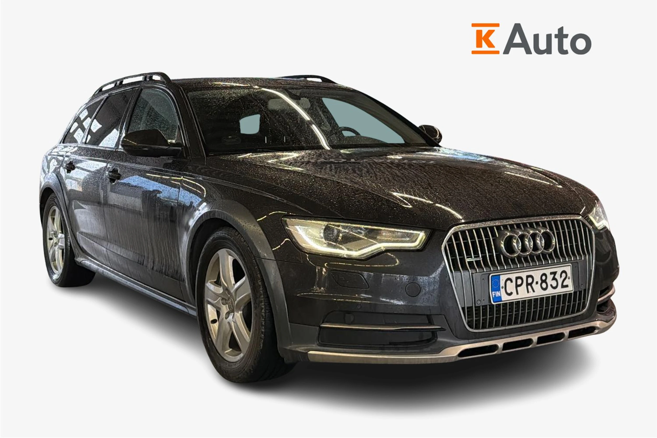 met. harmaa Audi A6 allroad quattro 2013 kuva 1.