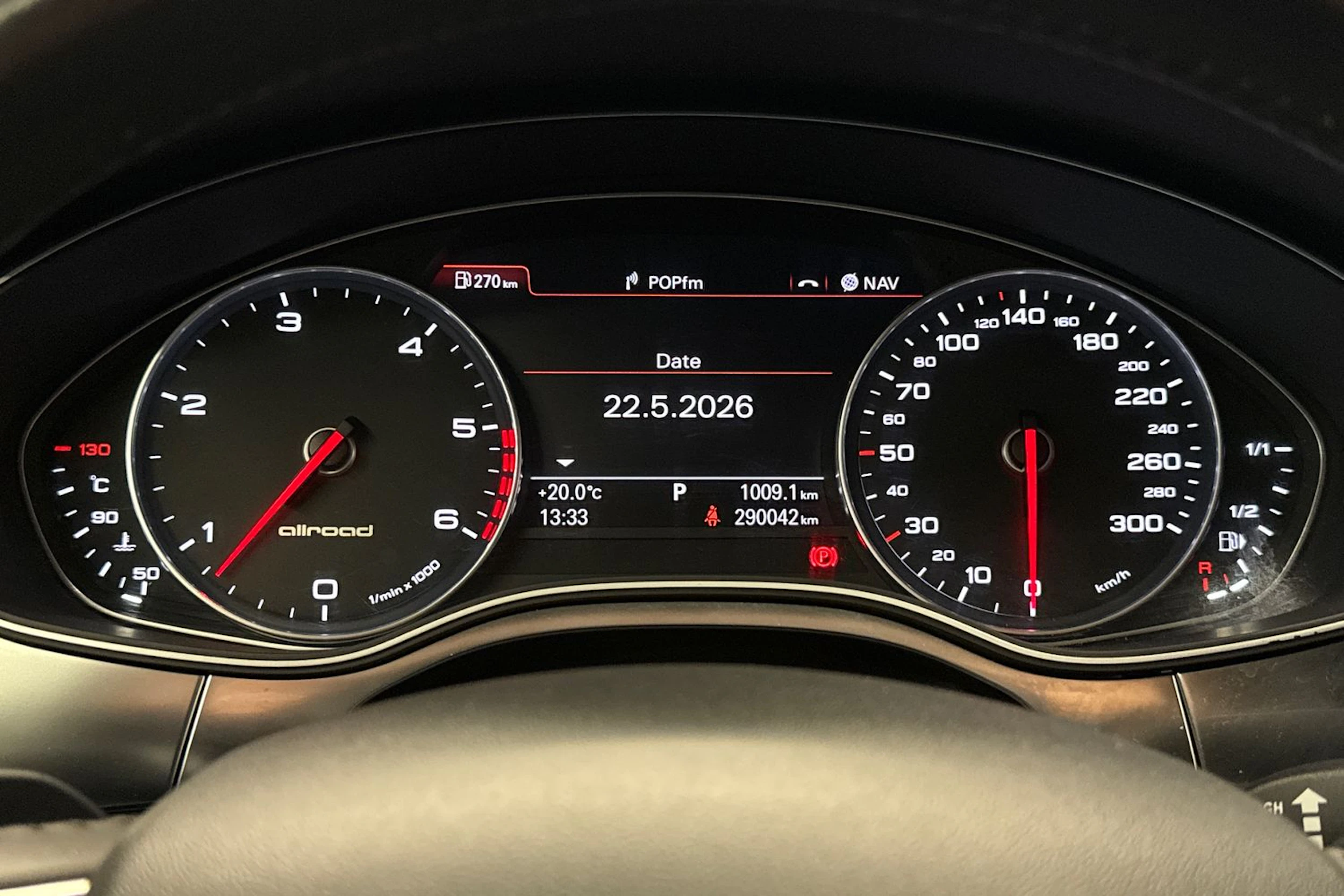 met. harmaa Audi A6 allroad quattro 2013 kuva 39.