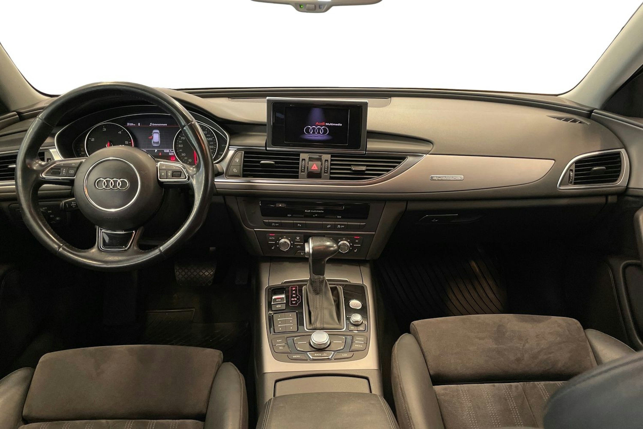 ruskea (beige) Audi A6 allroad quattro 2013 kuva 9.