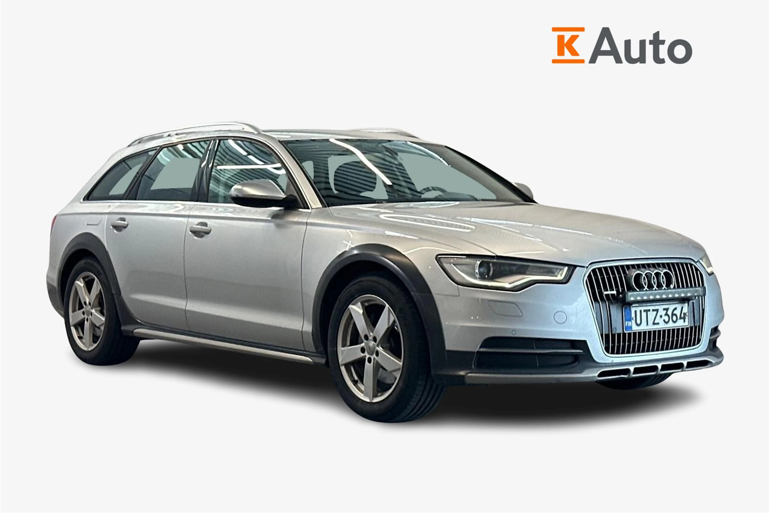 harmaa Audi A6 allroad quattro 2013 kuva 1.