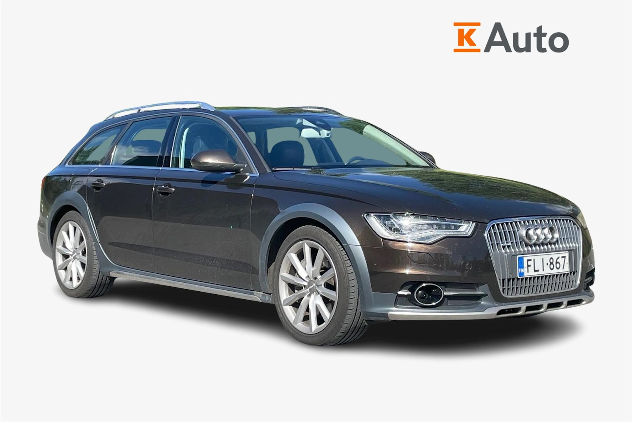 Ruskea (beige) Audi A6 ALLROAD QUATTRO 2014 kuva 1.