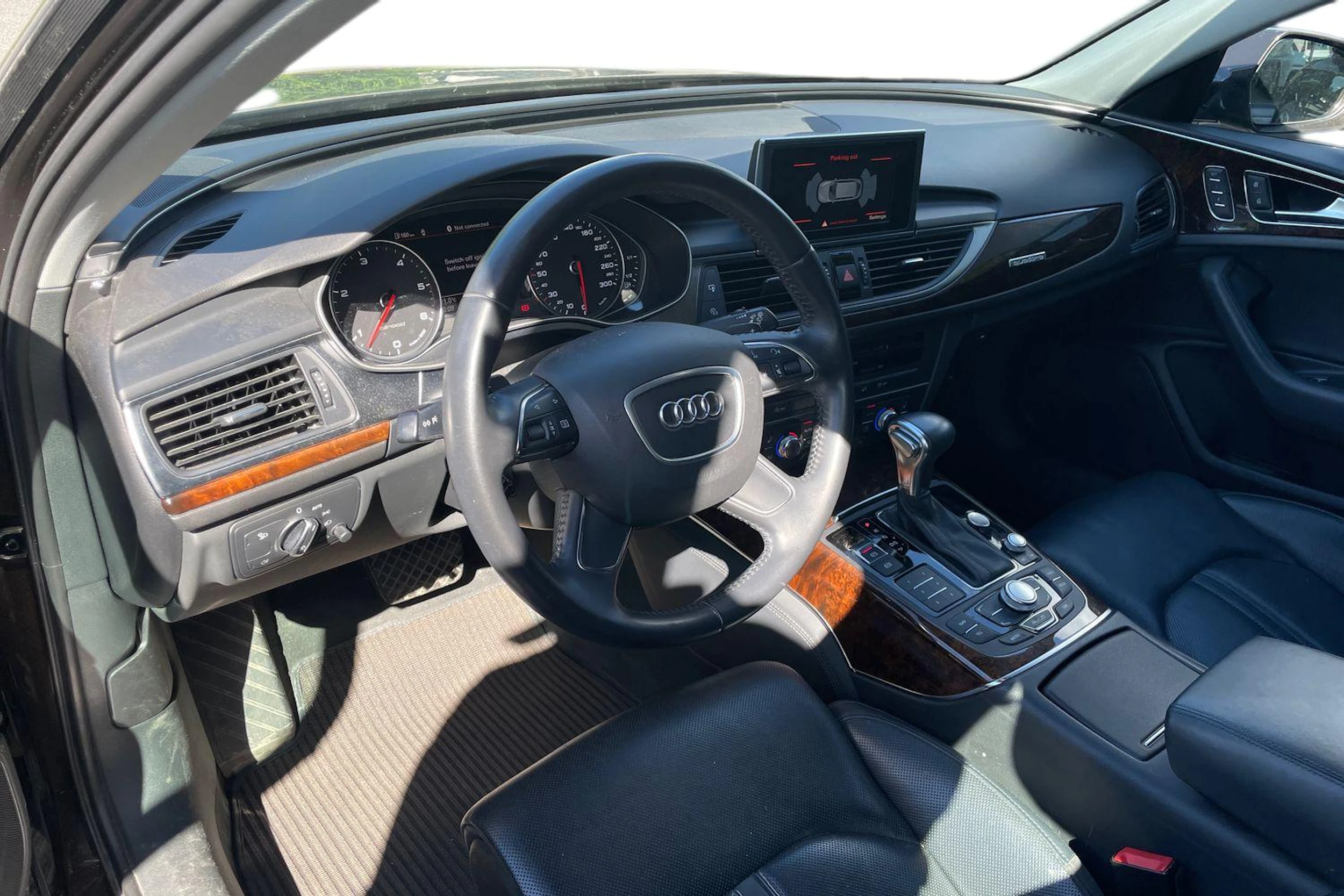 Ruskea (beige) Audi A6 ALLROAD QUATTRO 2014 kuva 3.