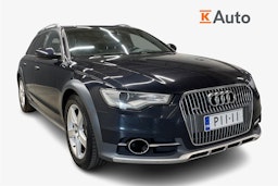 Sininen Audi A6 ALLROAD QUATTRO 2014 kuva 1.