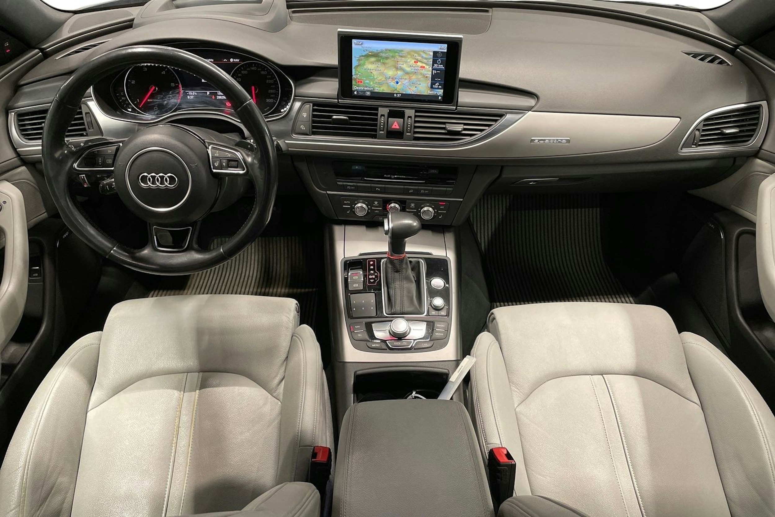 Sininen Audi A6 ALLROAD QUATTRO 2014 kuva 9.
