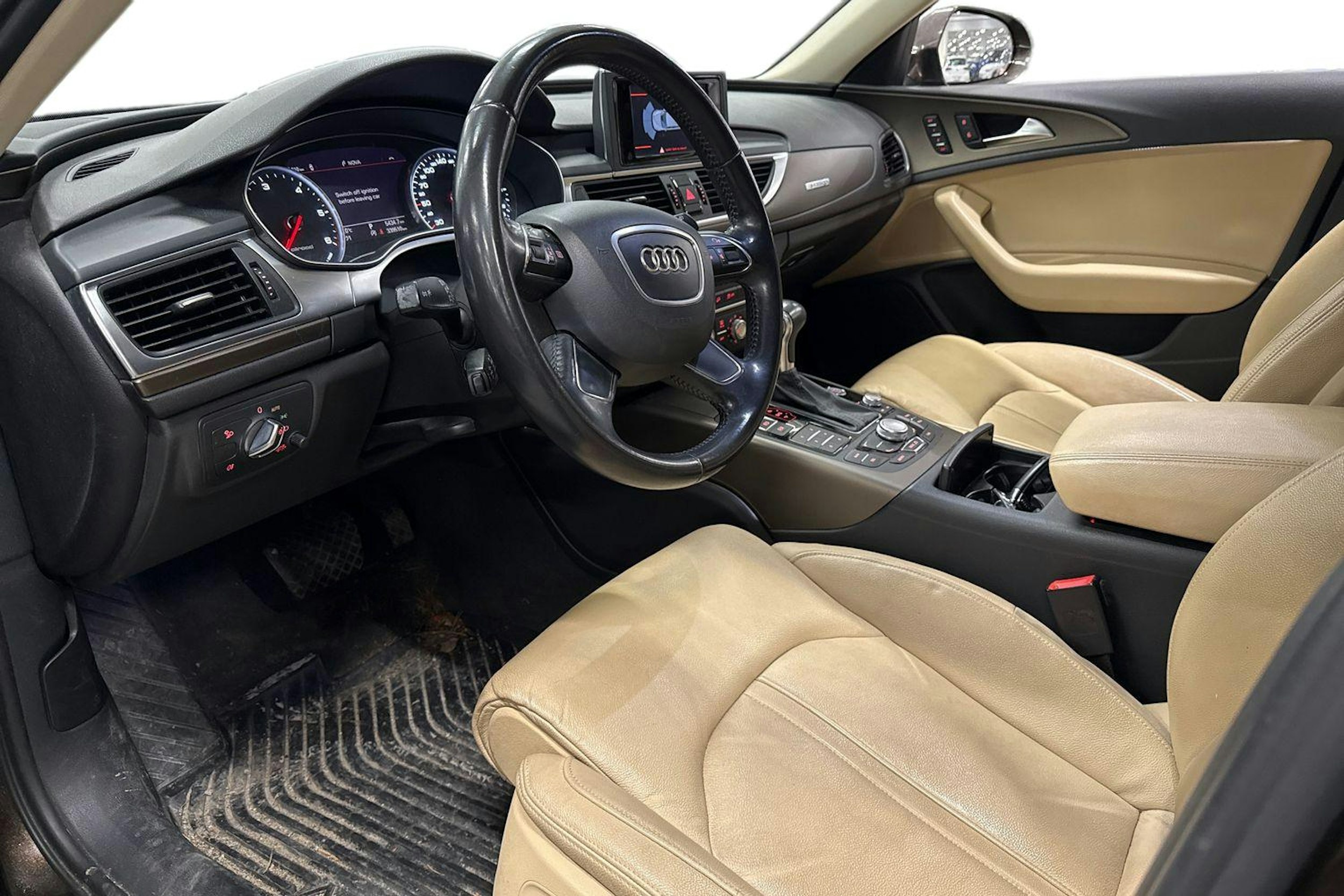 met. ruskea (beige) Audi A6 allroad quattro 2014 kuva 3.