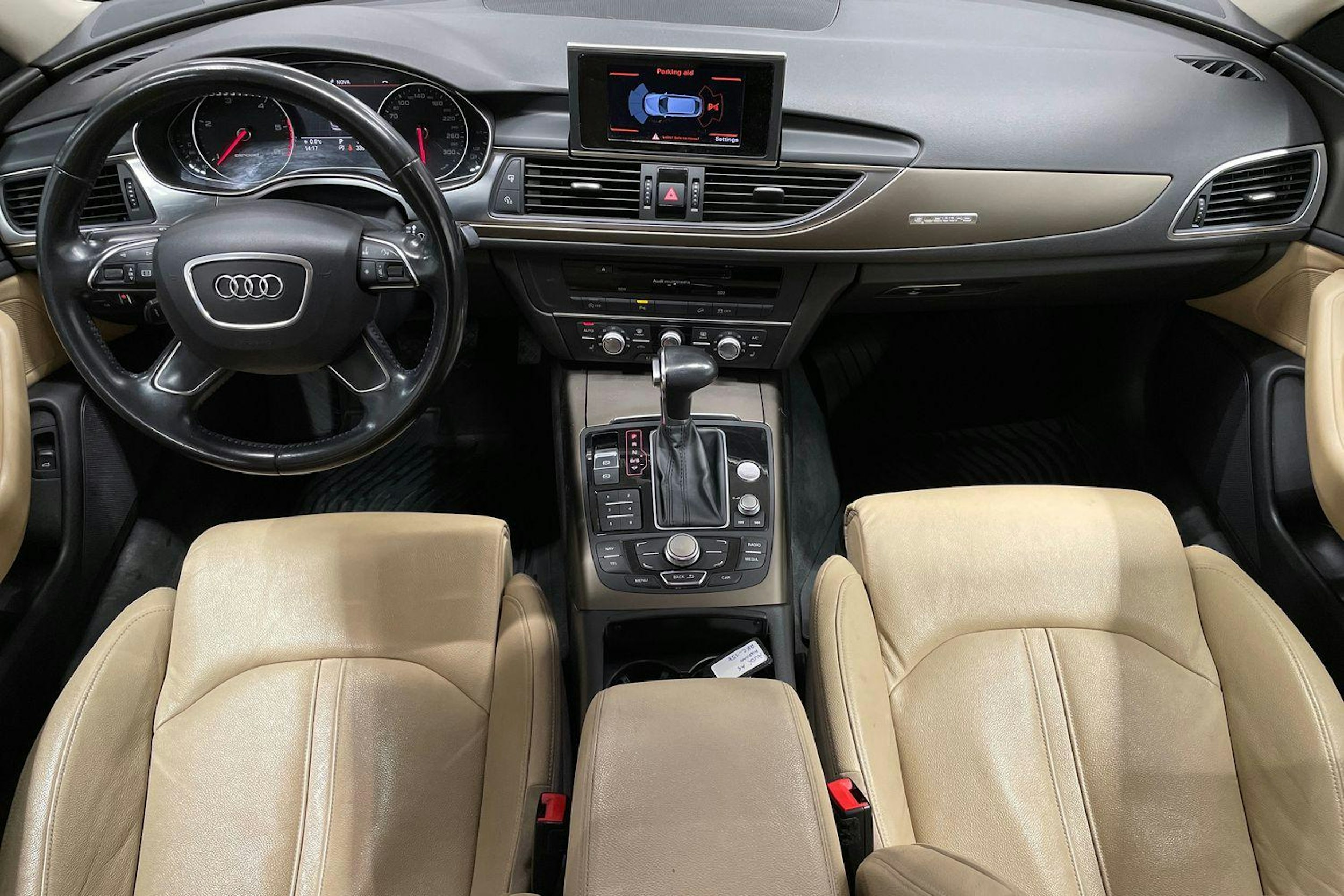 met. ruskea (beige) Audi A6 allroad quattro 2014 kuva 9.